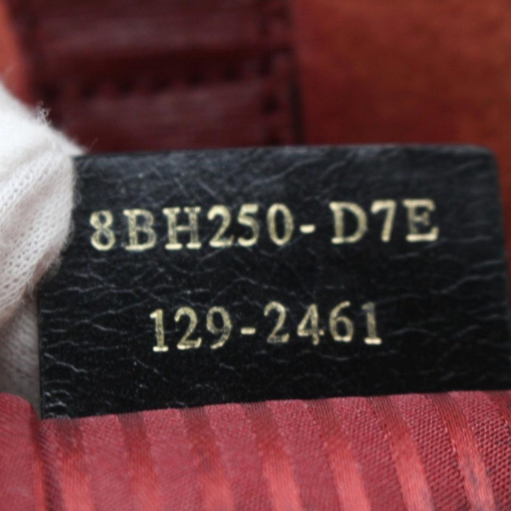 Fendi Burgundy Leather 2 Jours 2way 868399 - Picture 3 of 8